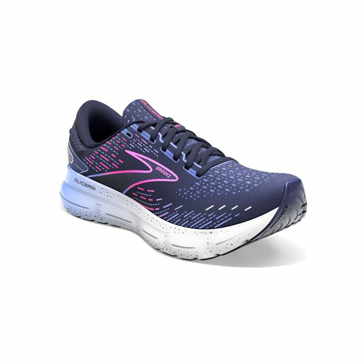 成人跑步运动鞋Brooks Glycerin 20靛蓝-5