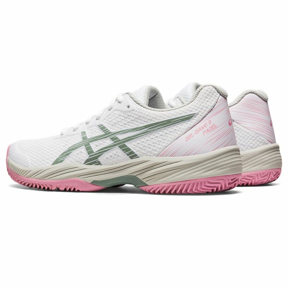 Теннисные кроссовки для взрослых Asics Gel Game 9 Женщина Белый-6