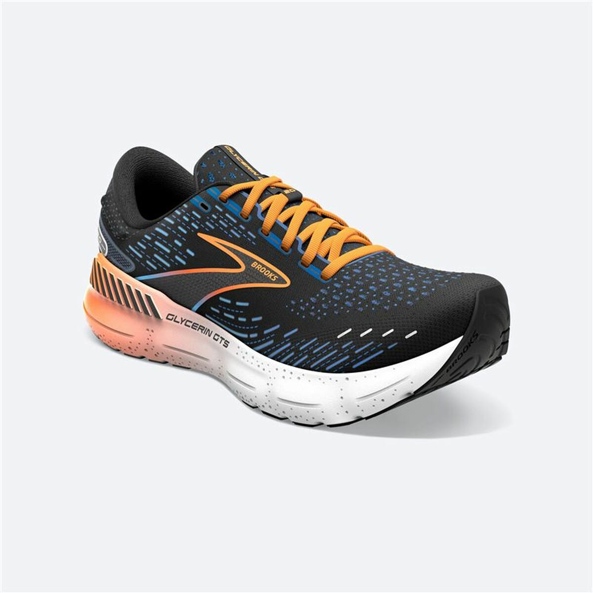 成人跑步运动鞋Brooks Glycerin GTS 20 Black-5