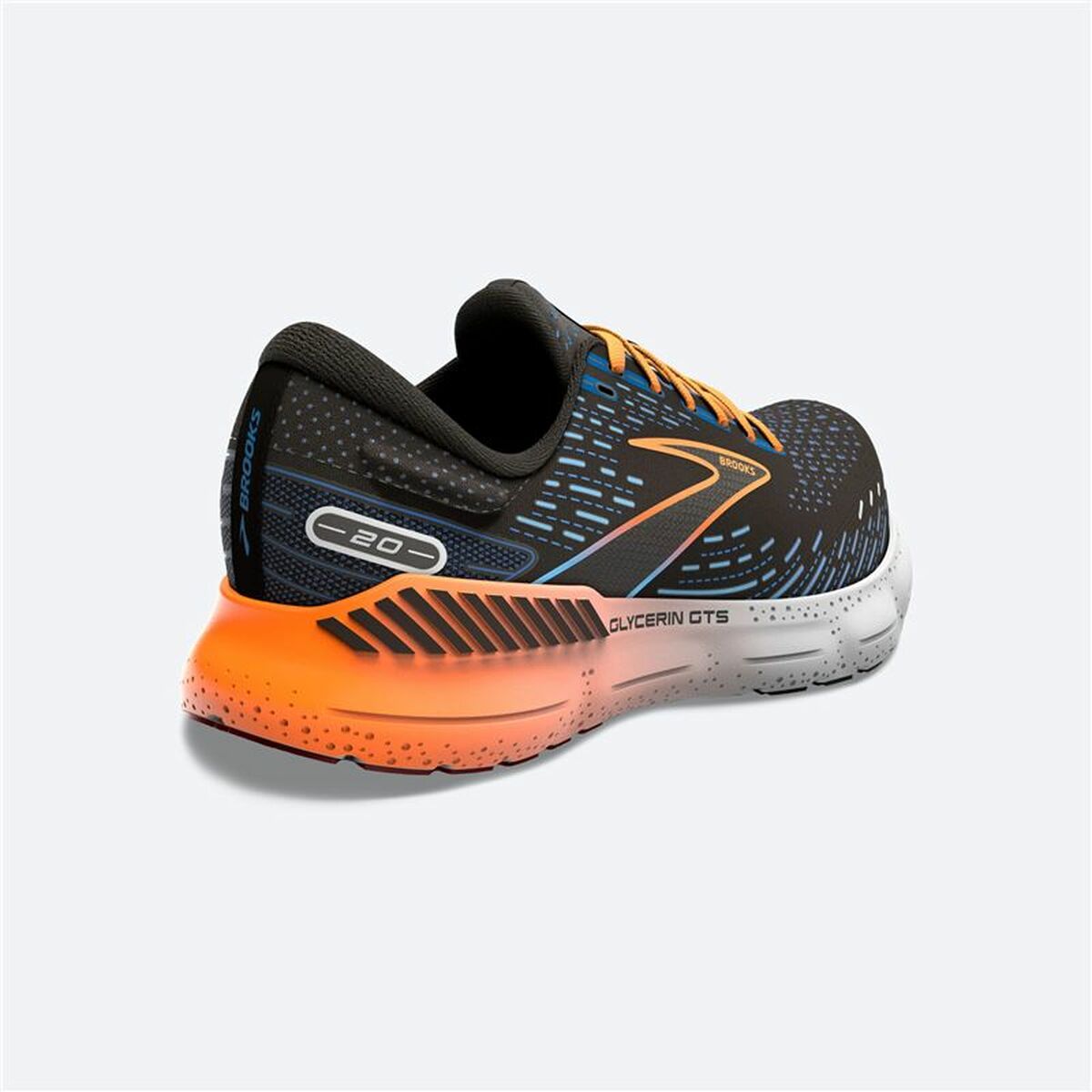 成人跑步运动鞋Brooks Glycerin GTS 20 Black-6