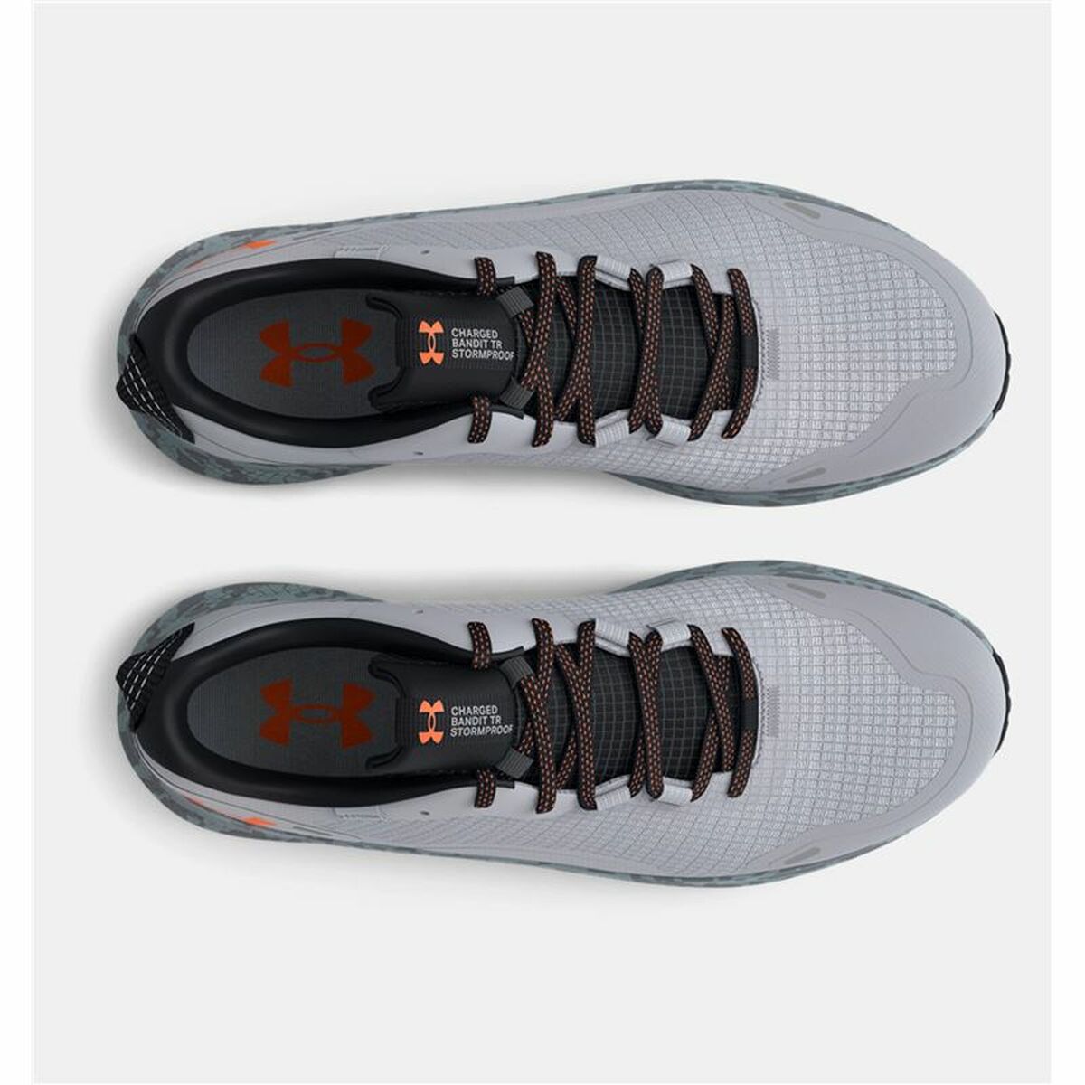 成人跑步运动鞋Under Armour Charged Bandit 2灰色-4