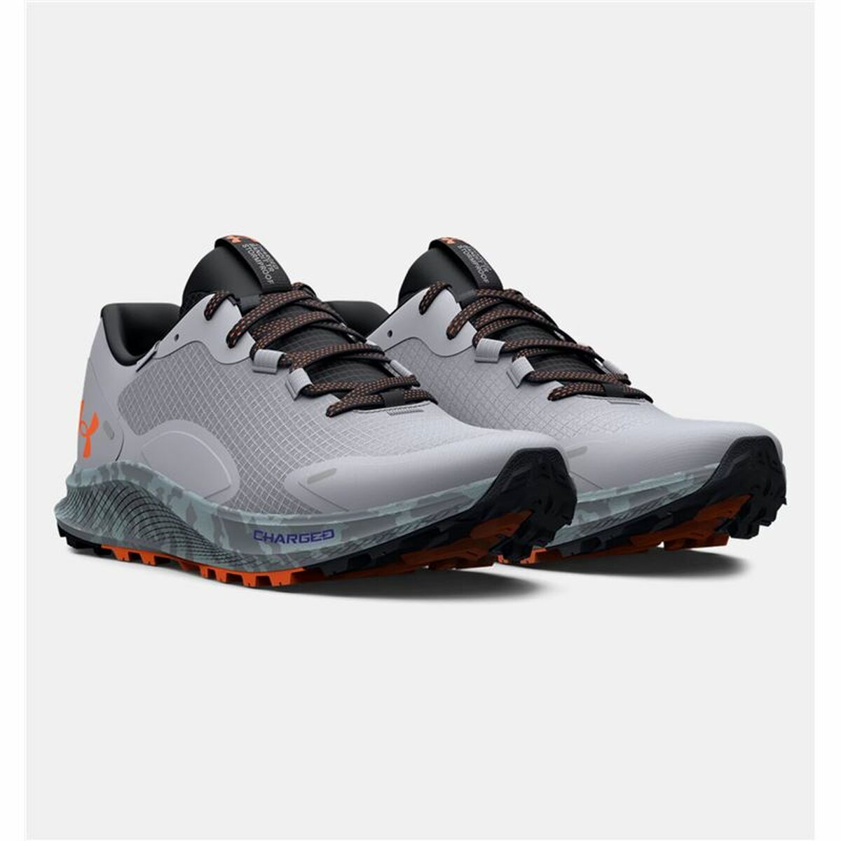 成人跑步运动鞋Under Armour Charged Bandit 2灰色-5