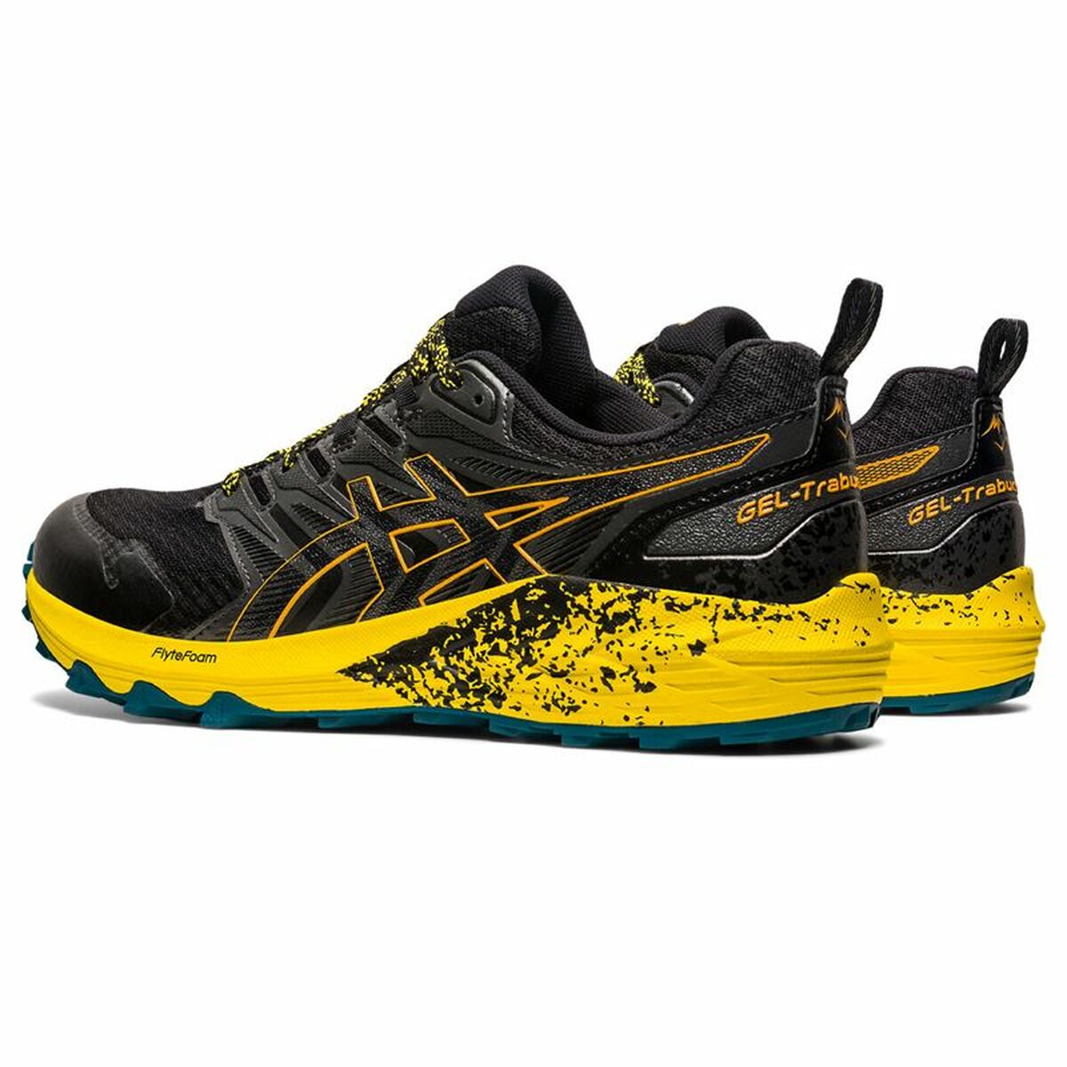 成人跑步运动鞋Asics Gel-Trabuco Terra Black Men-6