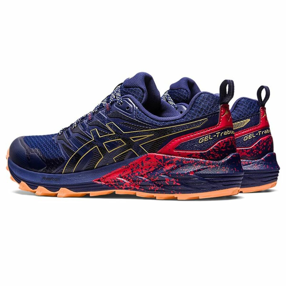 成人跑步运动鞋Asics Gel-Trabuco Terra Blue男士-6