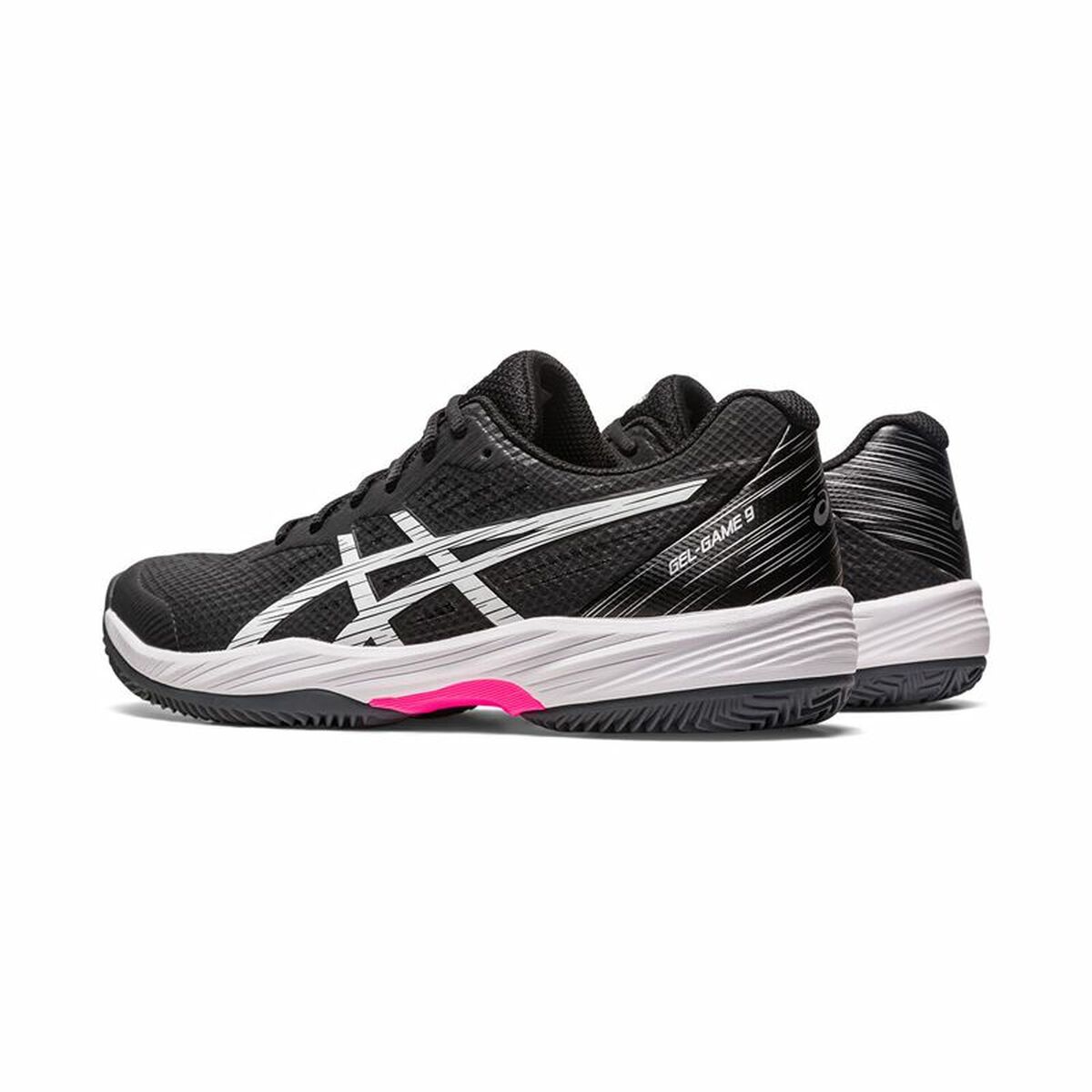 Чоловічі тенісні туфлі Asics Gel-Game 9 Clay/OC Чорний Чоловічий-2