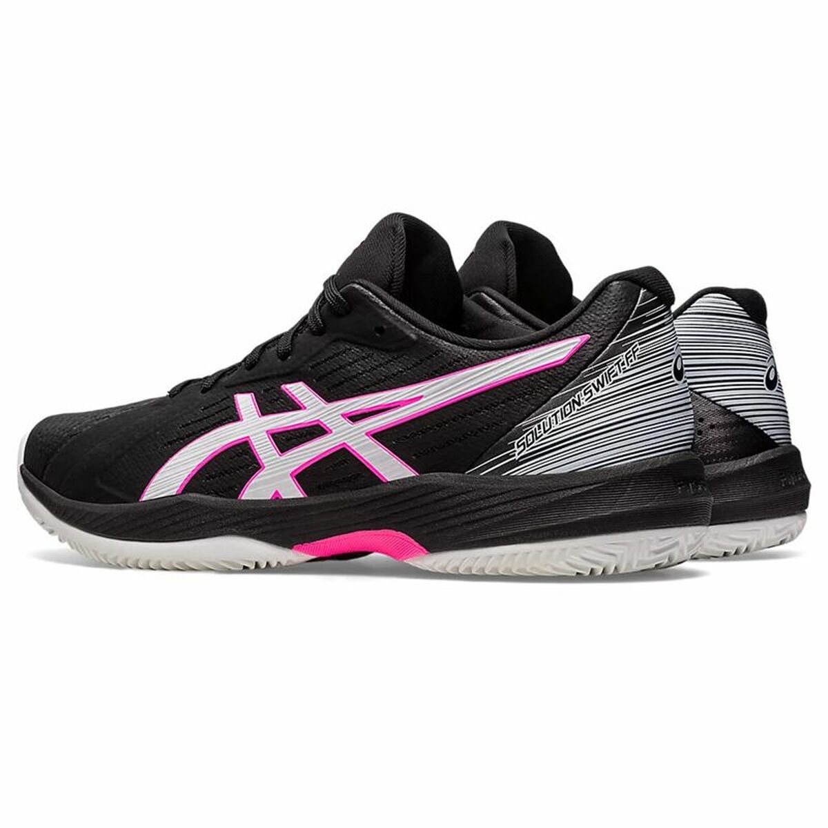 Scarpe da tennis maschili Asics Solution Swift FF Clay Nero Maschile-2