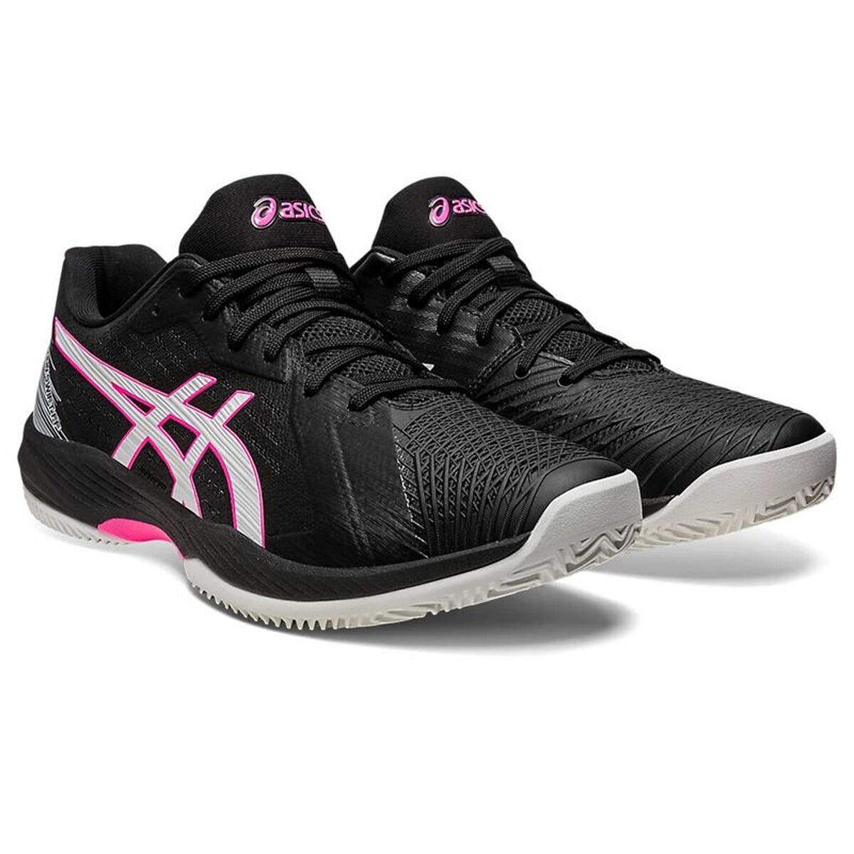 Scarpe da tennis maschili Asics Solution Swift FF Clay Nero Maschile-3