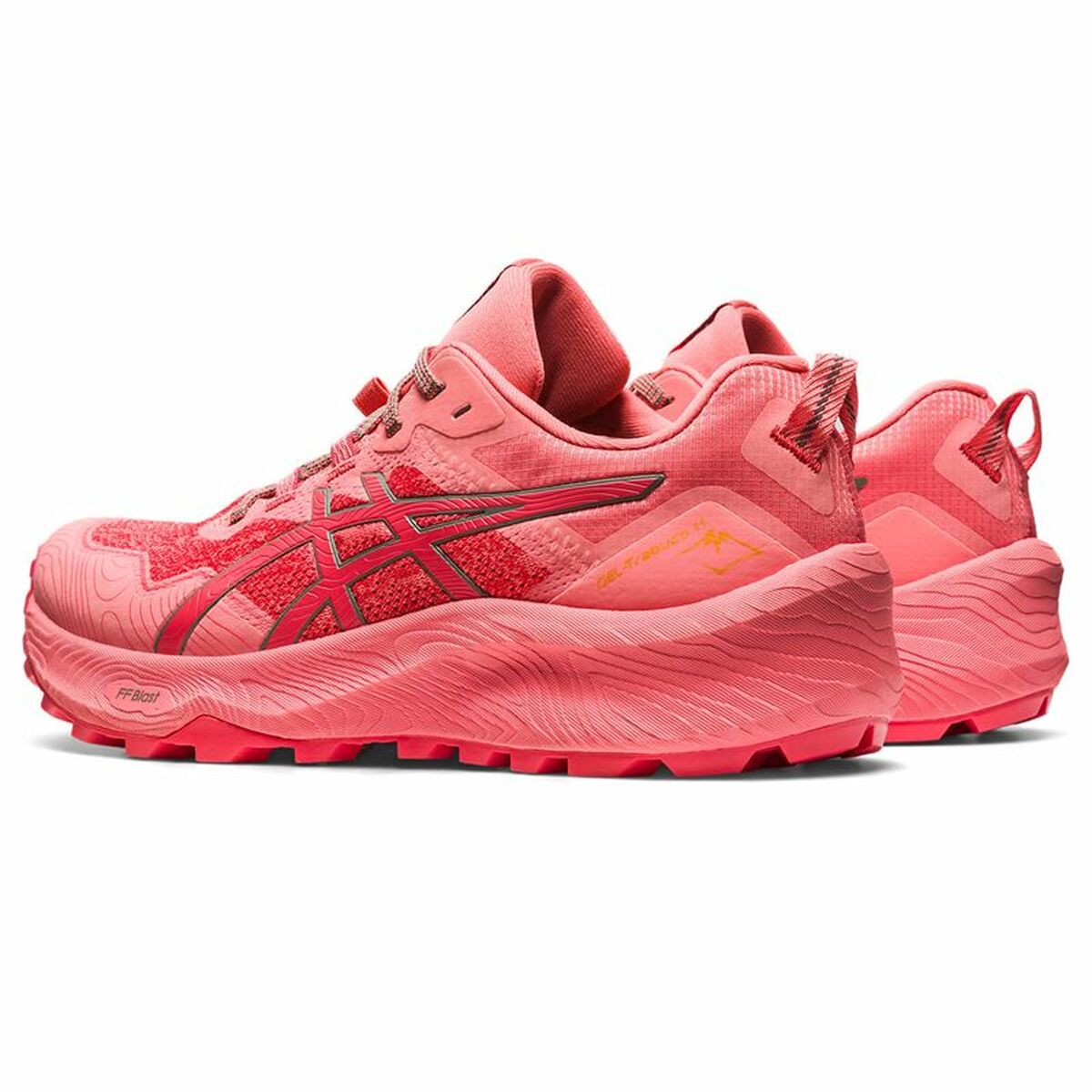 成人跑步运动鞋Asics Gel-Trabuco 11女人粉红色-2