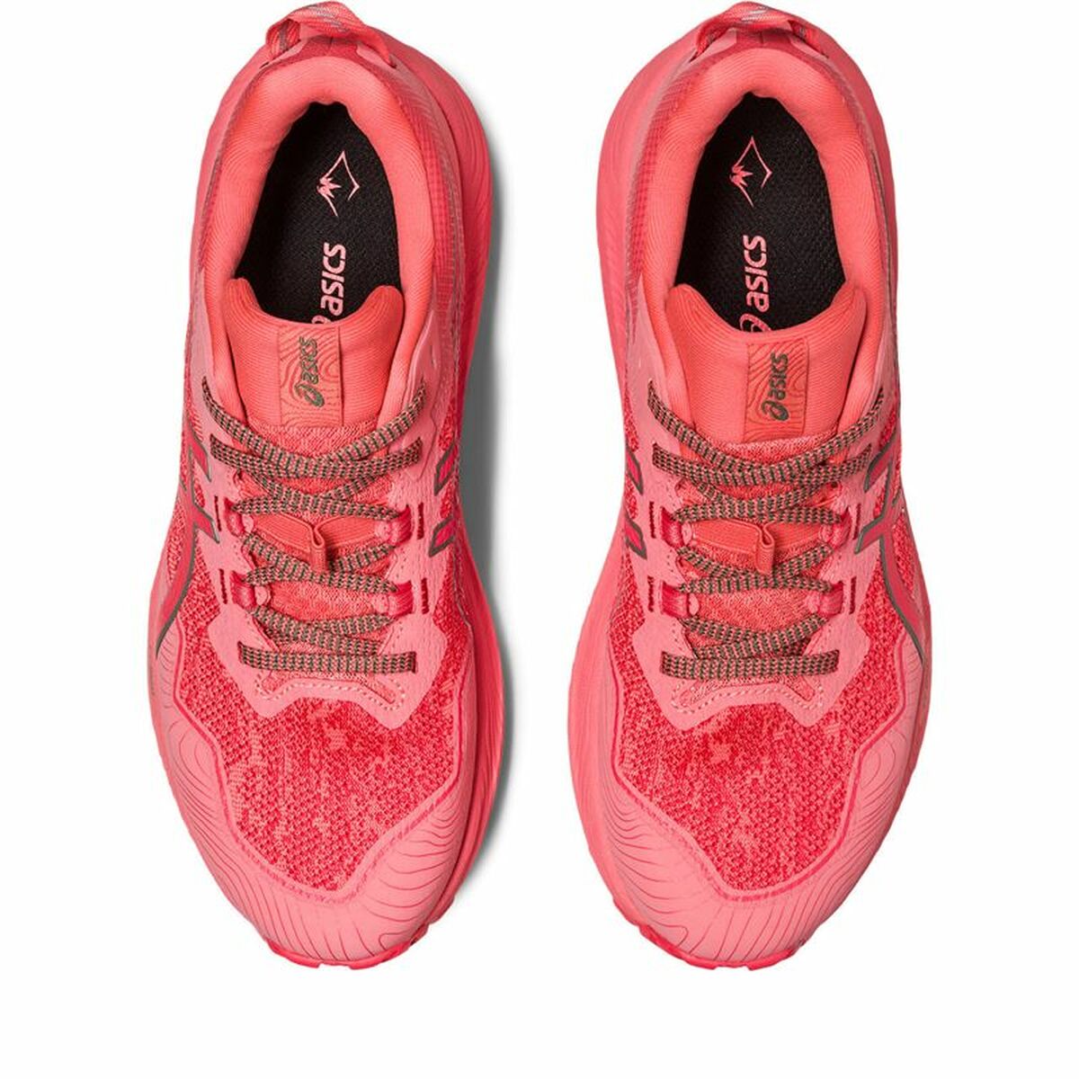 成人跑步运动鞋Asics Gel-Trabuco 11女人粉红色-4