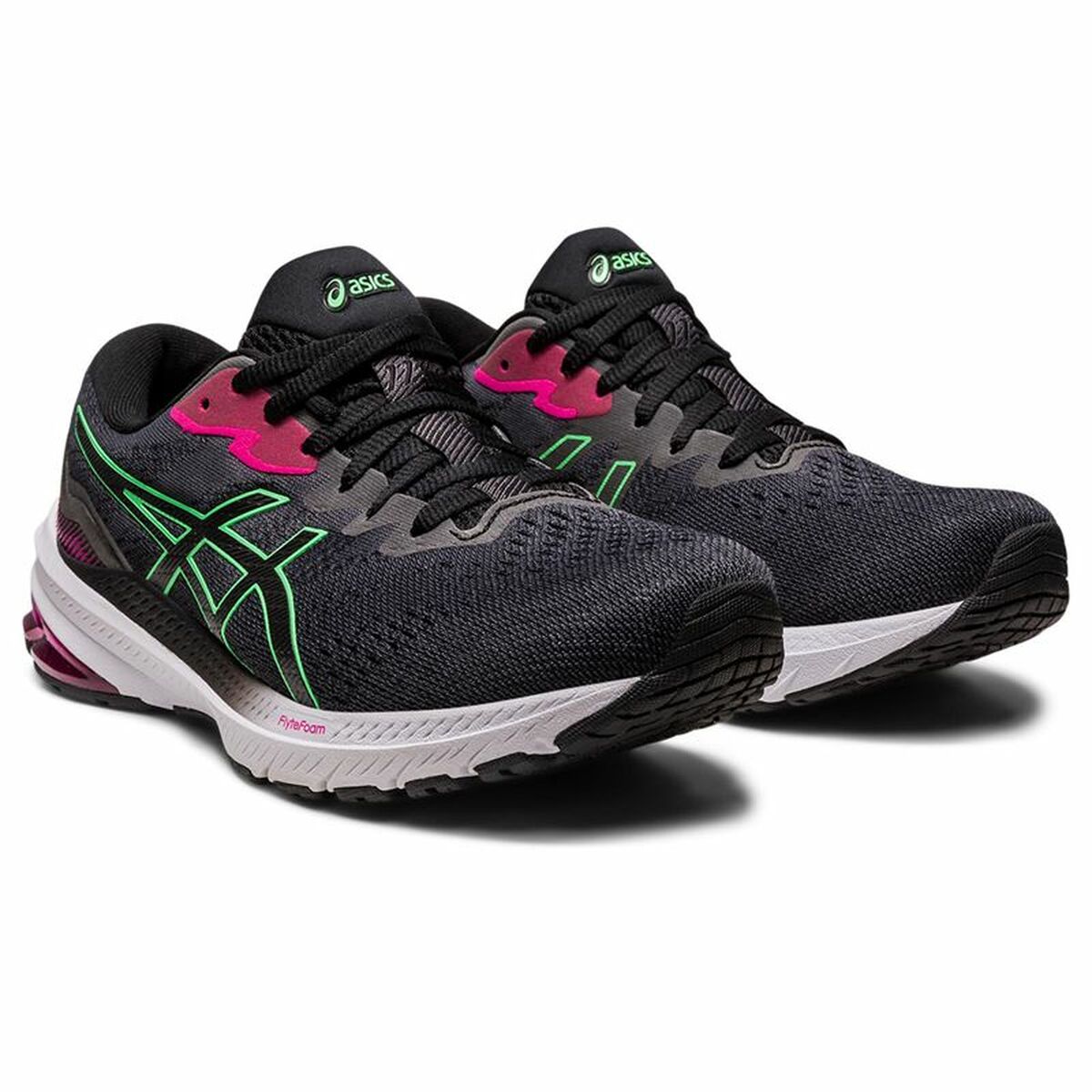 成人跑步运动鞋Asics GT-1000 11女性黑色-3