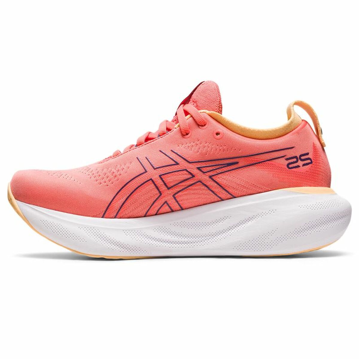 成人跑步运动鞋Asics Gel-Nimbus 25粉红色-2