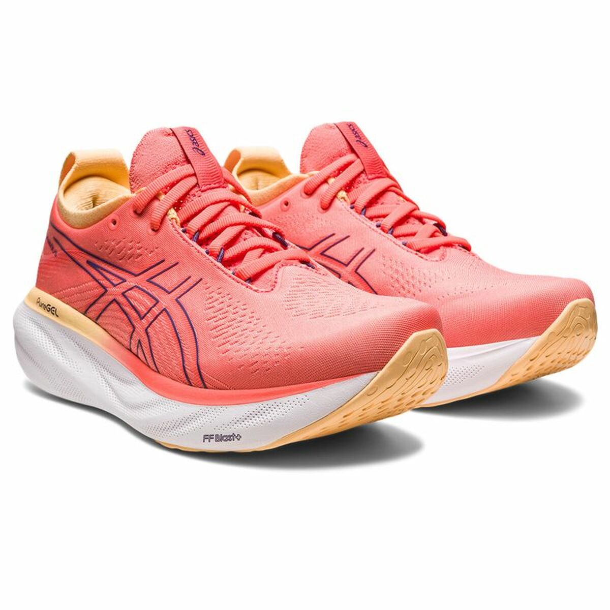成人跑步运动鞋Asics Gel-Nimbus 25粉红色-5