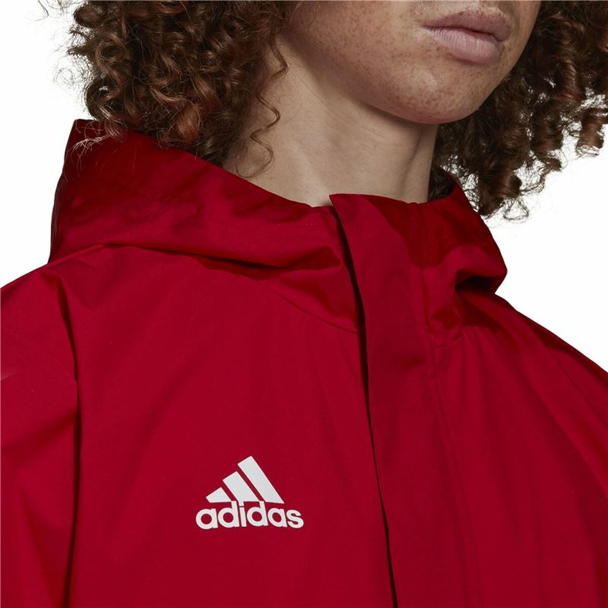 Мужская спортивная куртка Adidas Entrada 22 Красный-4