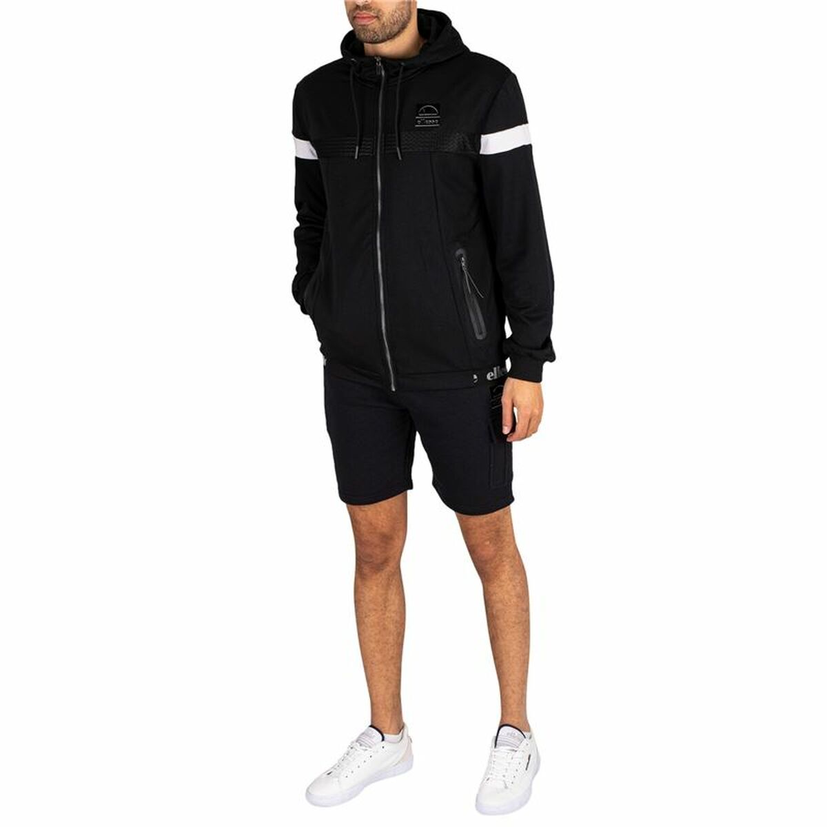 Спортивные мужские шорты Ellesse Michael Fleece Чёрный-3