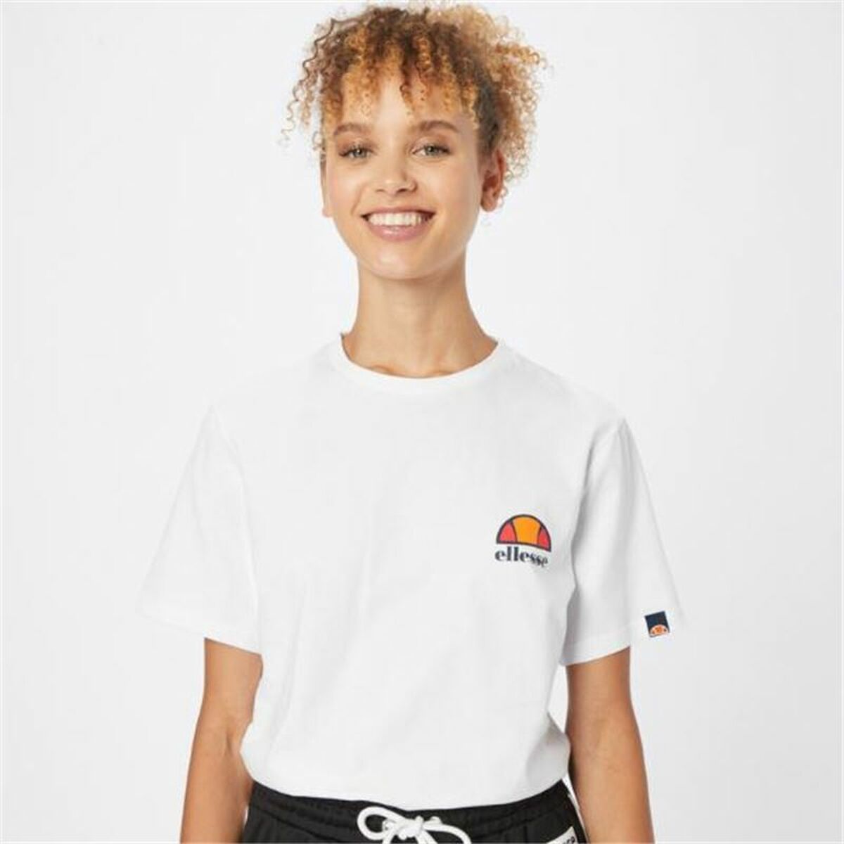 短袖女子Ellesse Annifa白色T恤-2