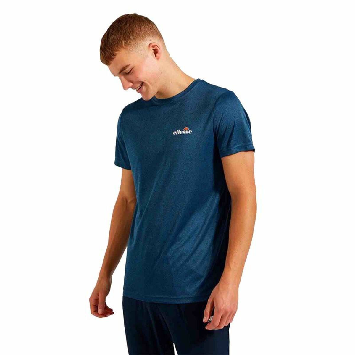 Maglietta a manica corta maschile Ellesse Malbe Blu