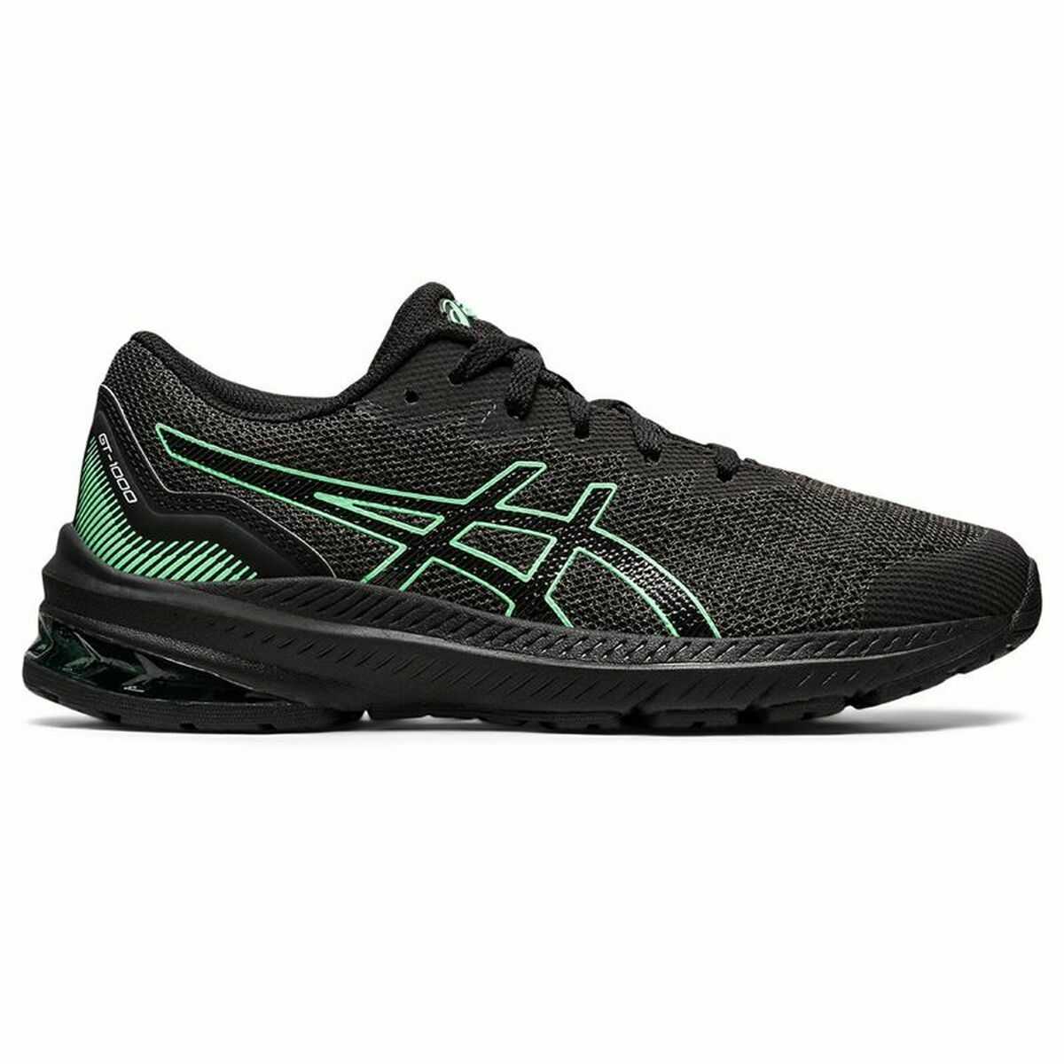 Мужские спортивные кроссовки Asics GT-1000 11 Чёрный Унисекс-2