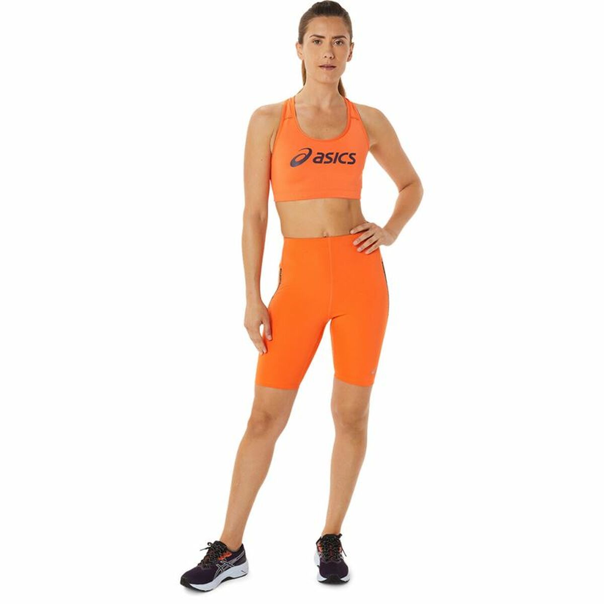 Спортивный бюстгальтер Asics Core Оранжевый-6
