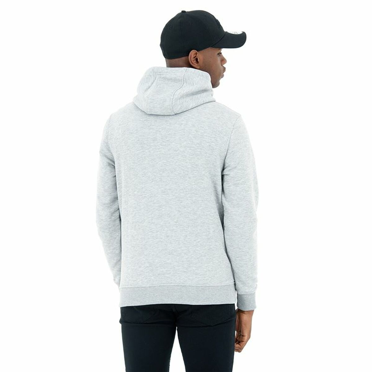 Толстовка с капюшоном унисекс New Era LA Lakers Серый-5