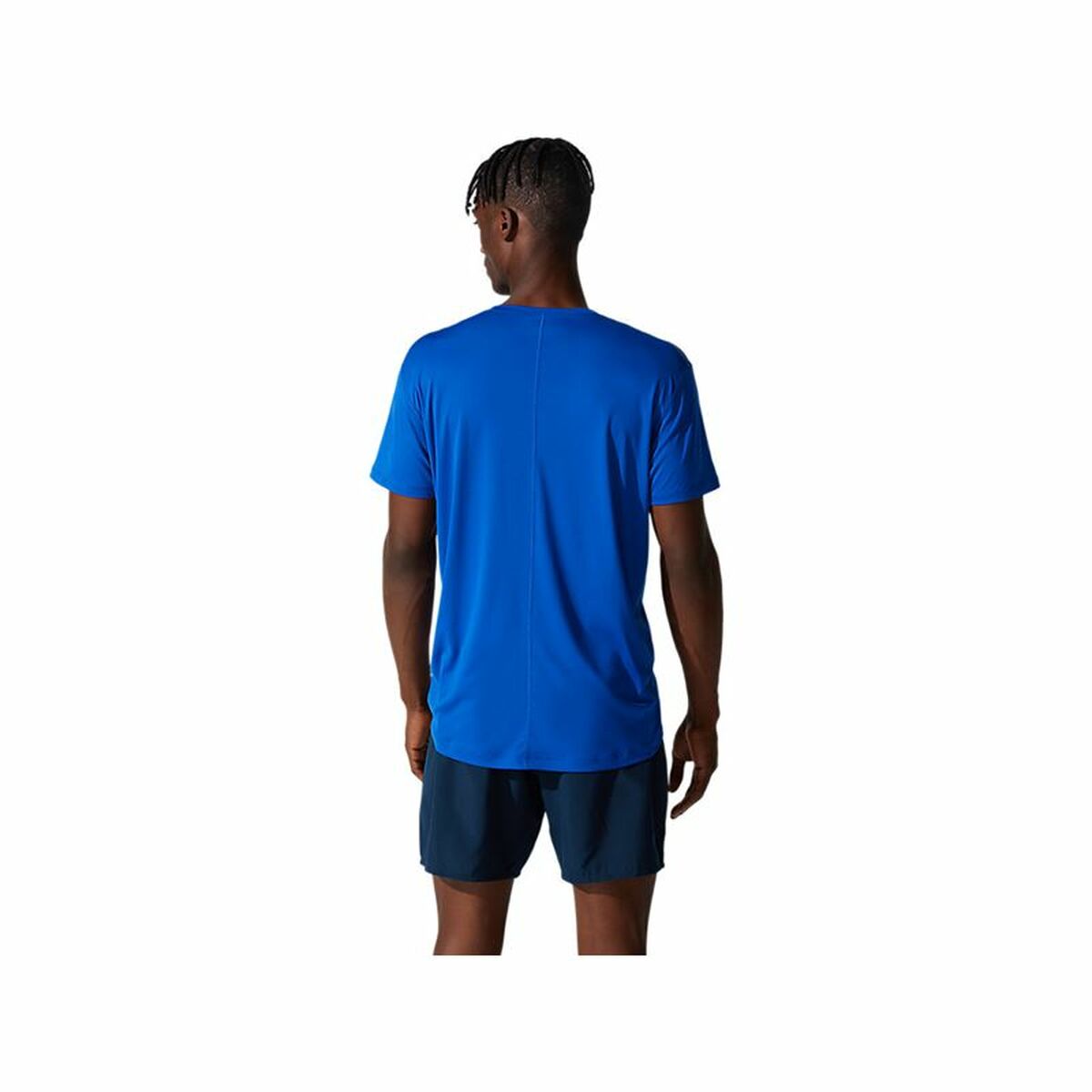Футболка с коротким рукавом мужская Asics Core Синий-2