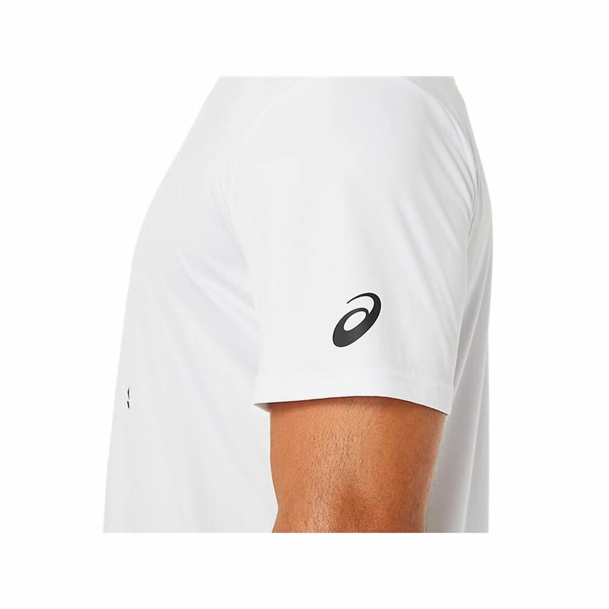 Футболка с коротким рукавом мужская Asics Court Spiral Tee Белый-2
