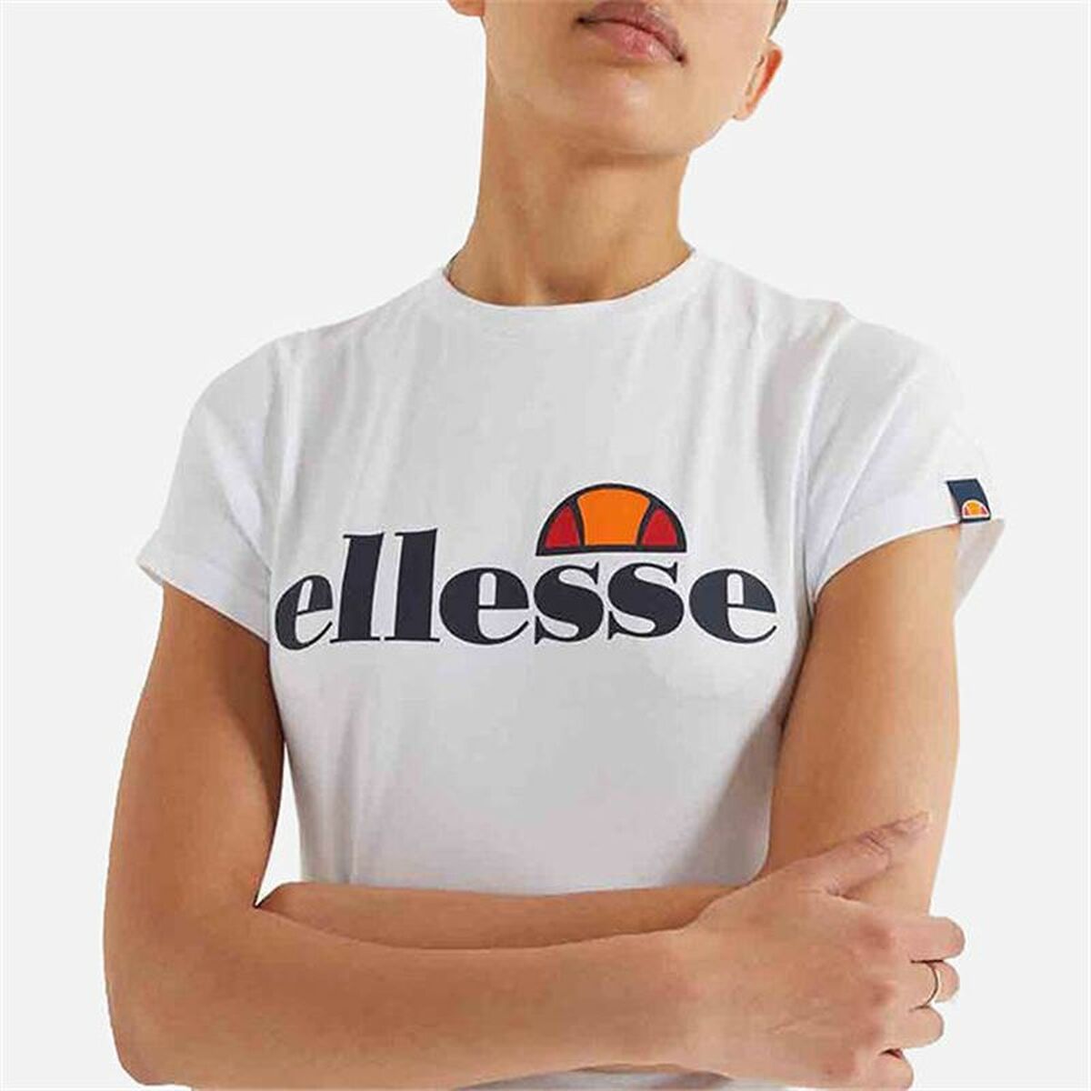 Футболка с коротким рукавом женская Ellesse Hayes Белый-3