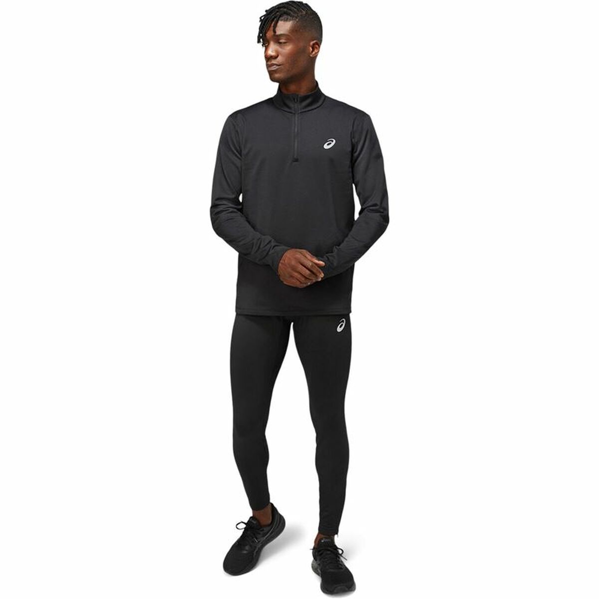 Длинные спортивные штаны Asics Core Winter Tight Чёрный Мужской-3