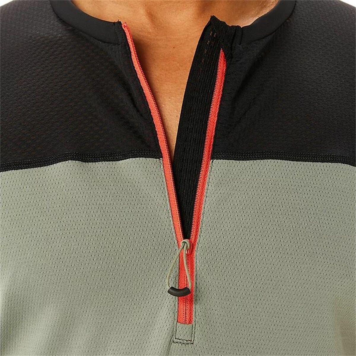 Футболка с коротким рукавом мужская Asics Fujitrail Top Зеленый-4