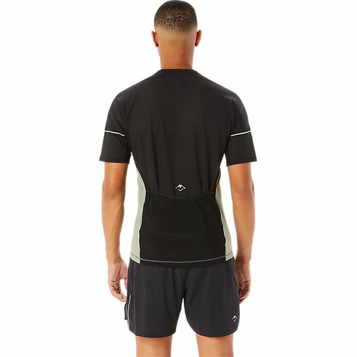 Футболка с коротким рукавом мужская Asics Fujitrail Top Зеленый-7