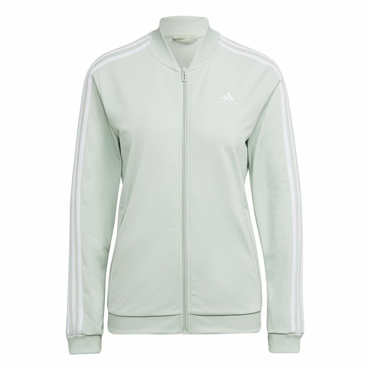 Женский спортивный костюм Adidas Essentials 3 Stripes Светло-зеленый-2