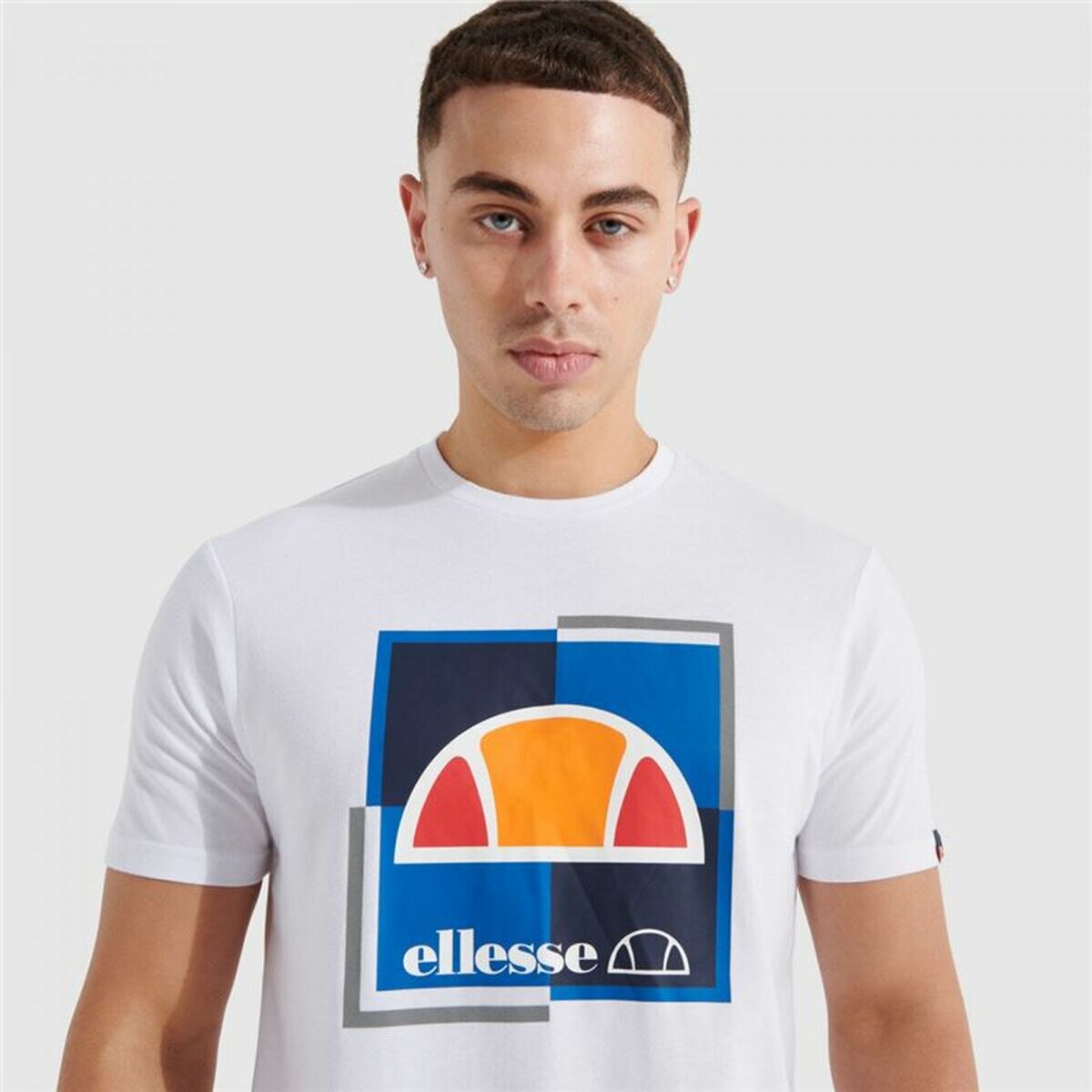 Футболка с коротким рукавом мужская Ellesse Michaelo Белый-3