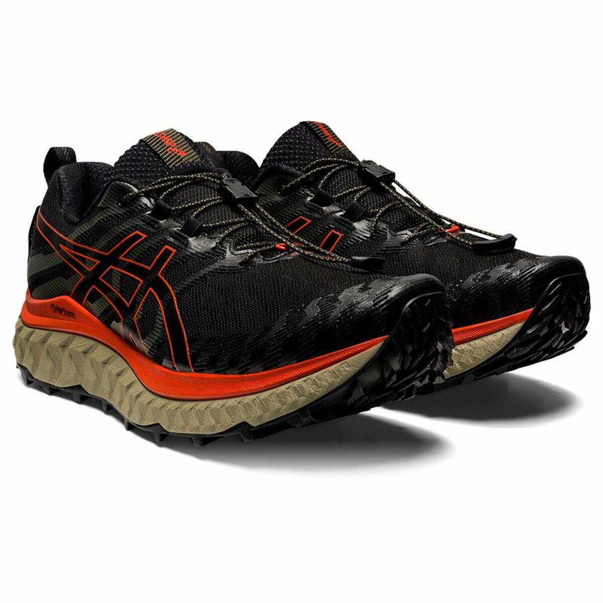 Беговые кроссовки для взрослых Asics Trabuco Max Чёрный Мужской-6