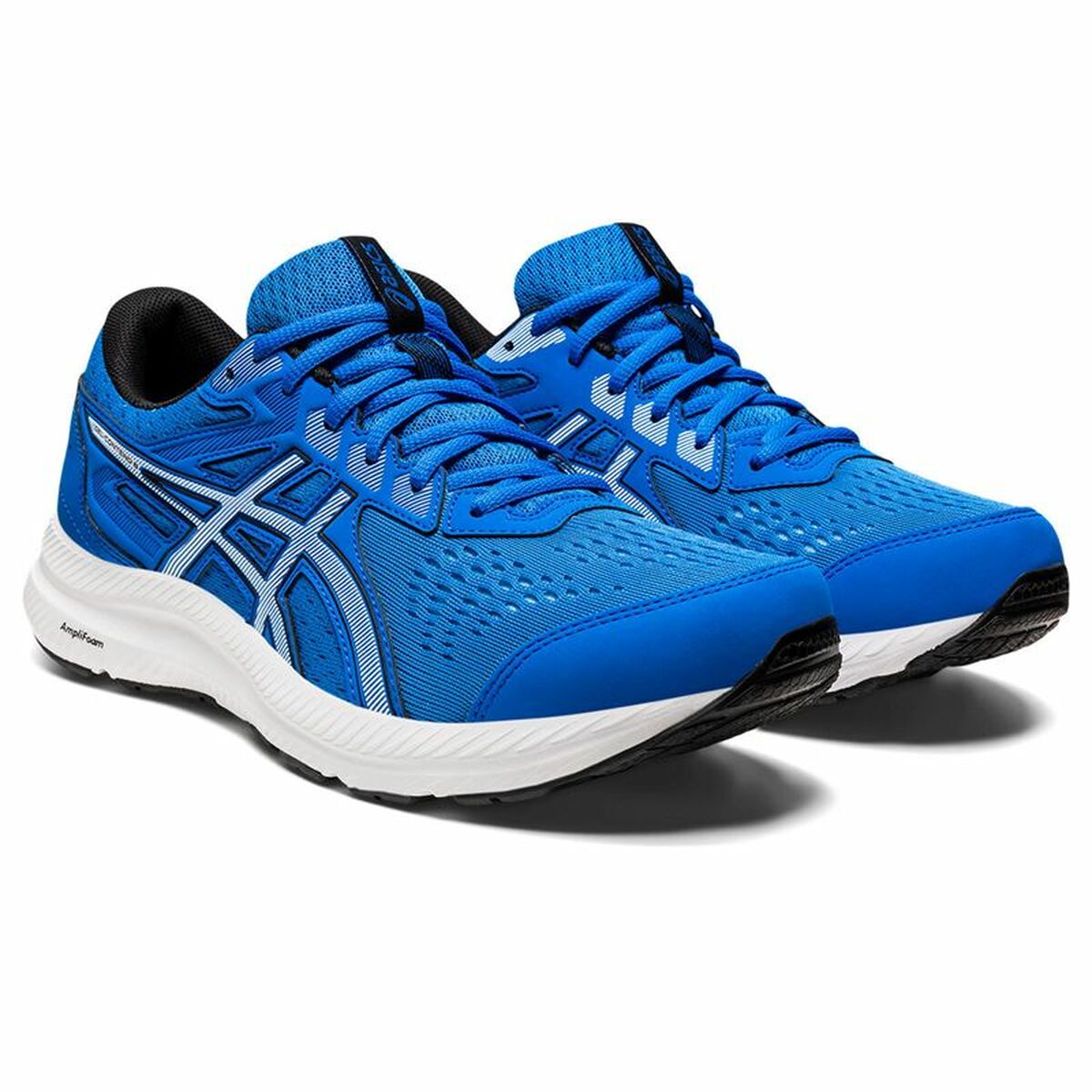 Sapatilhas de corrida para adultos Asics Gel-Contend 8 Azul Masculino-5