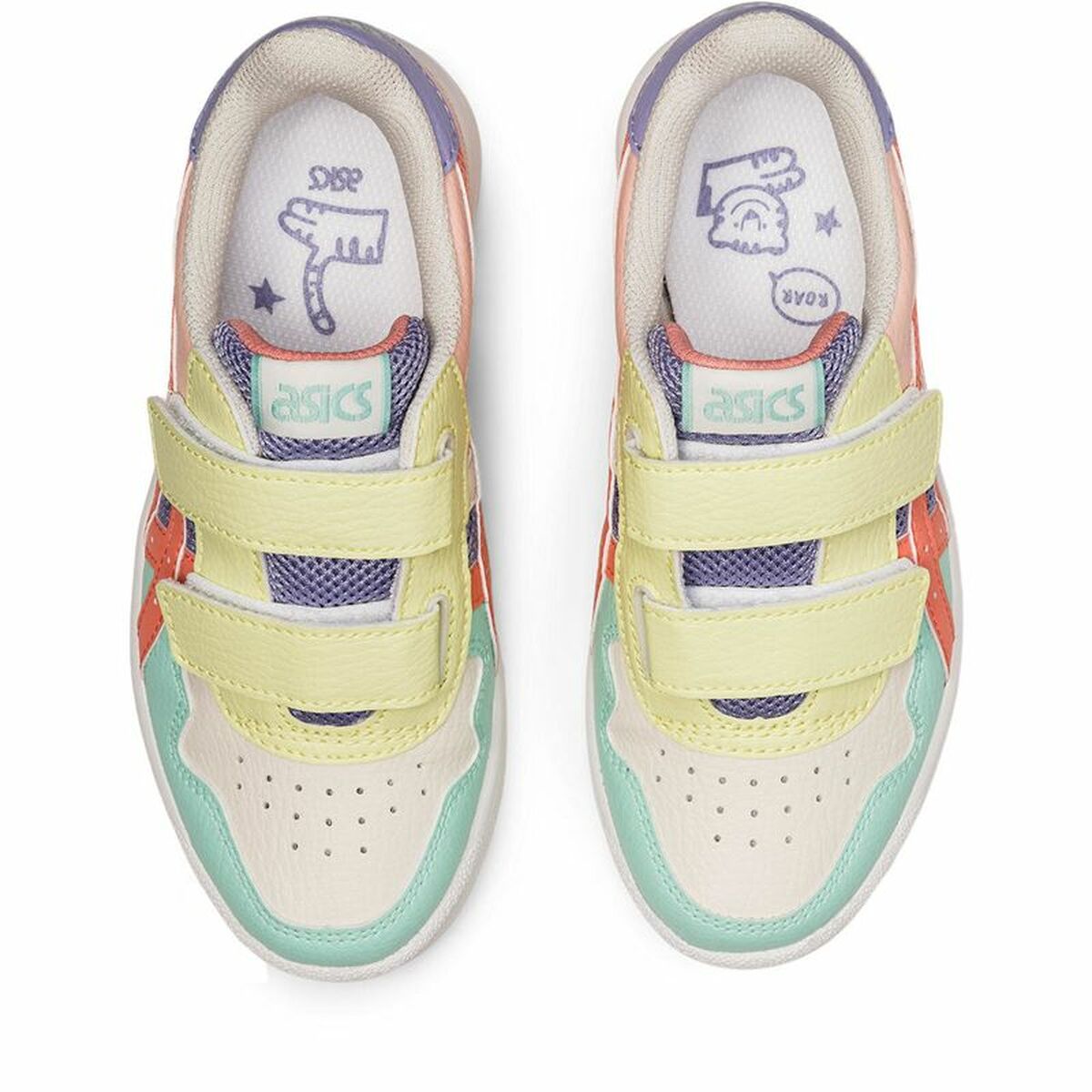 Asics Japan Baby Tennis Shoes Pink Beige-3