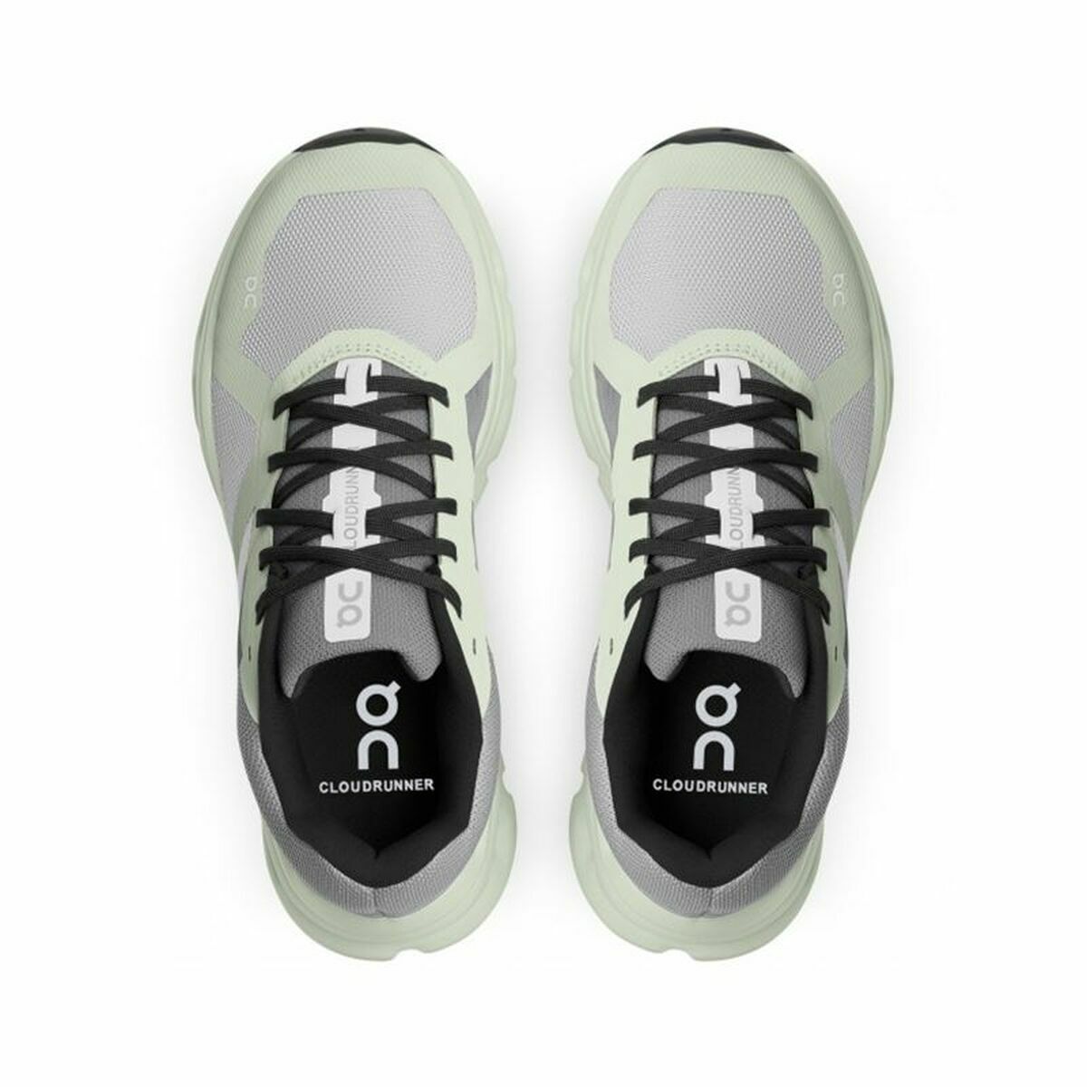 Кроссовки On Running Cloudrunner Зеленый Унисекс Темно-серый-5