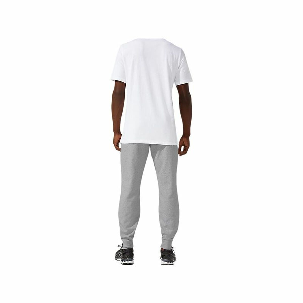 Asics Big Logo Grey Men's Long Sweatpants-2