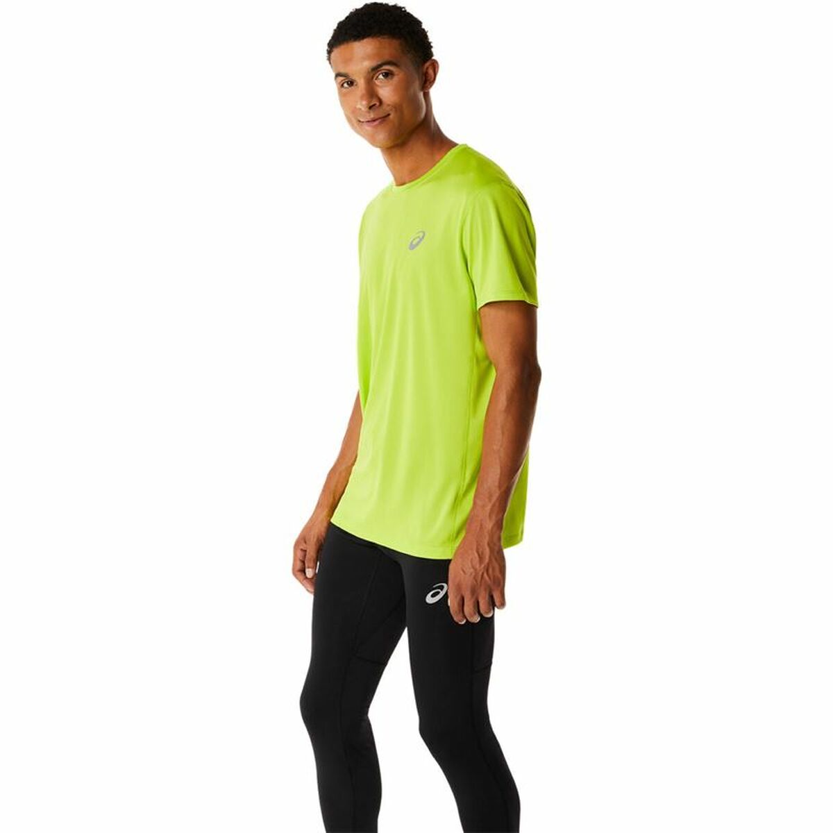 Футболка с коротким рукавом мужская Asics Core Жёлтый-4