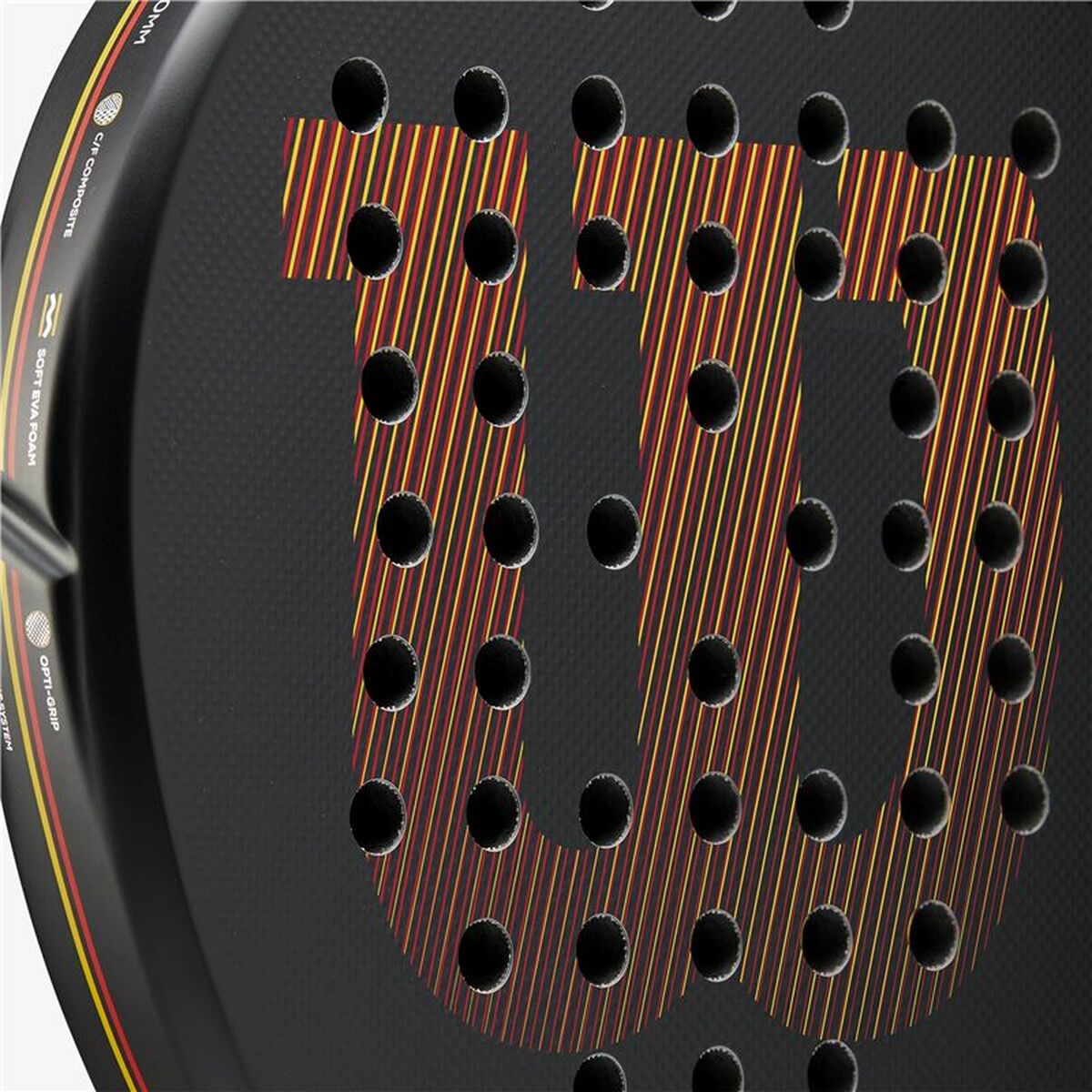 Ракетка для паделя Wilson Pro Staff V2 Elite Чёрный-5