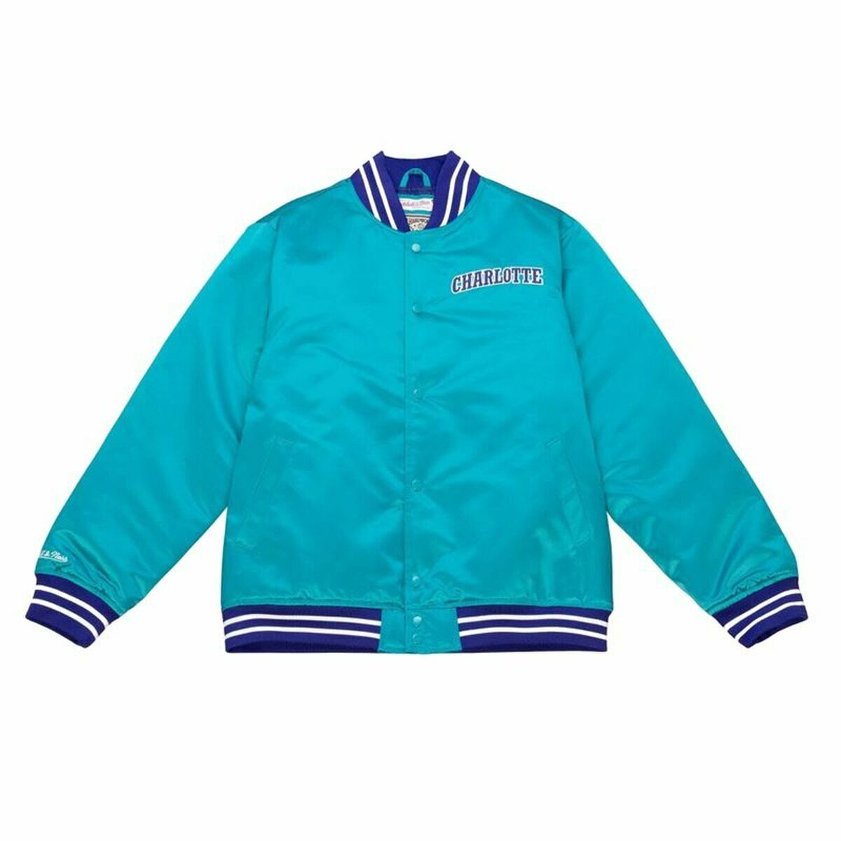Мужская спортивная куртка Mitchell & Ness Charlotte Hornets Синий-2