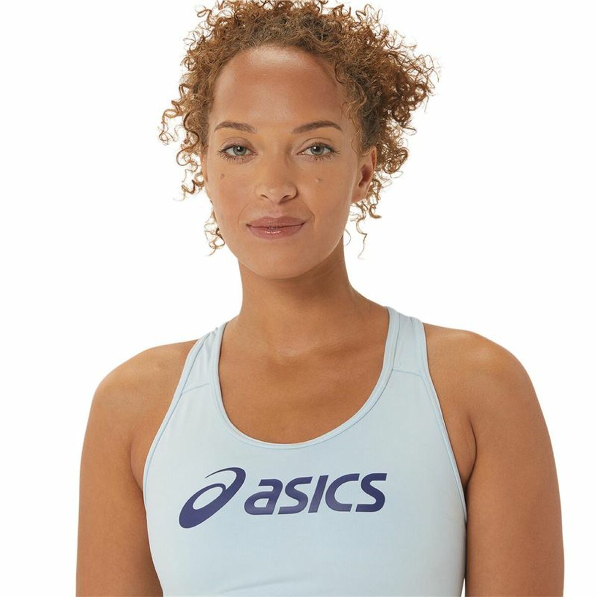Спортивный бюстгальтер Asics Core Logo Светло Синий-2
