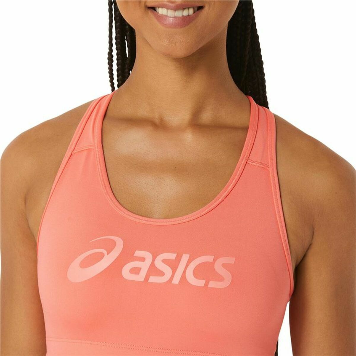 Спортивный бюстгальтер Asics Core Logo Розовый-4