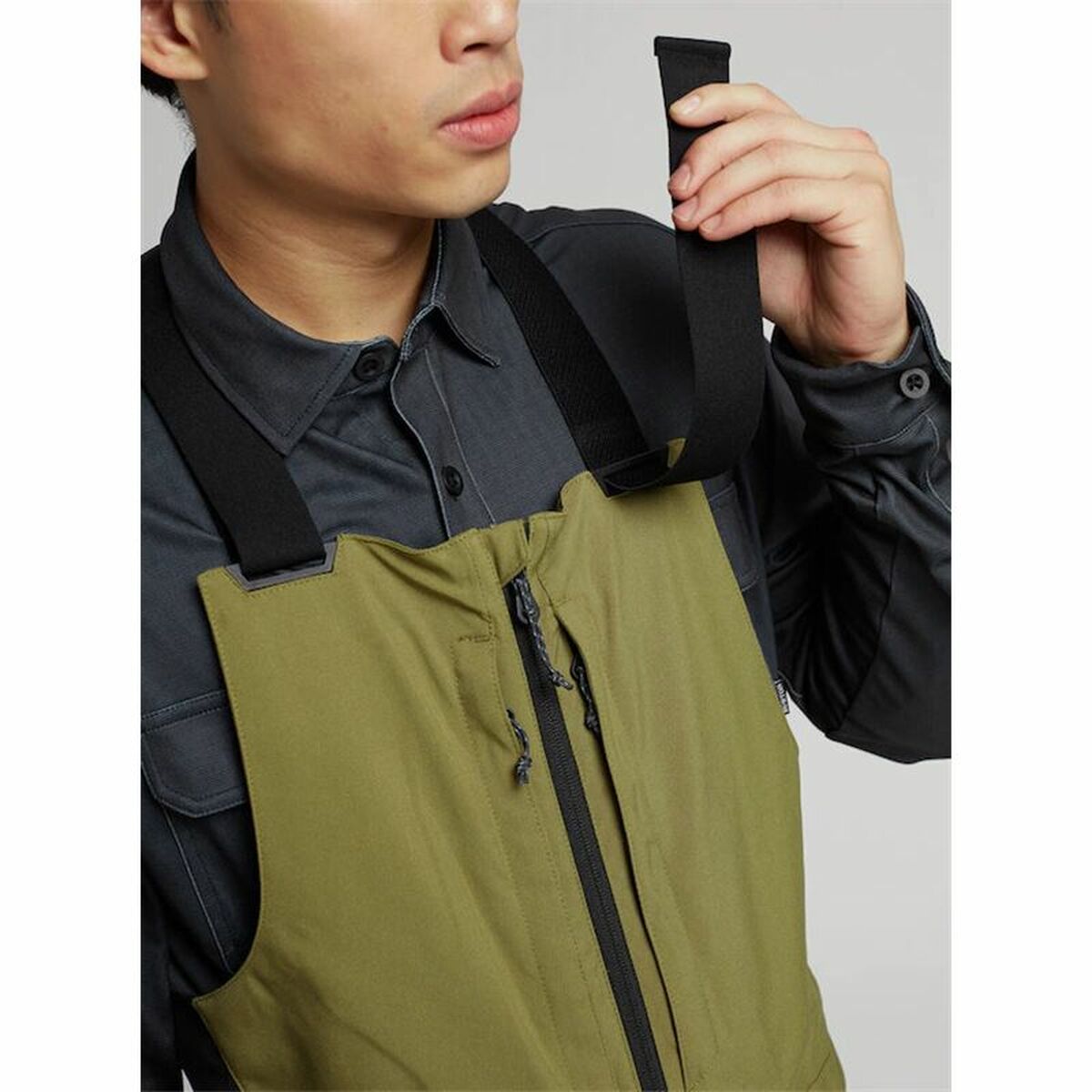 Snow Pants Burton Olive Oil Men's-4