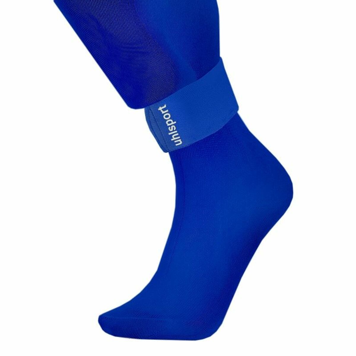 Лямка для защиты голени при игре в футбол Uhlsport 1006963050001 Синий Один размер-2