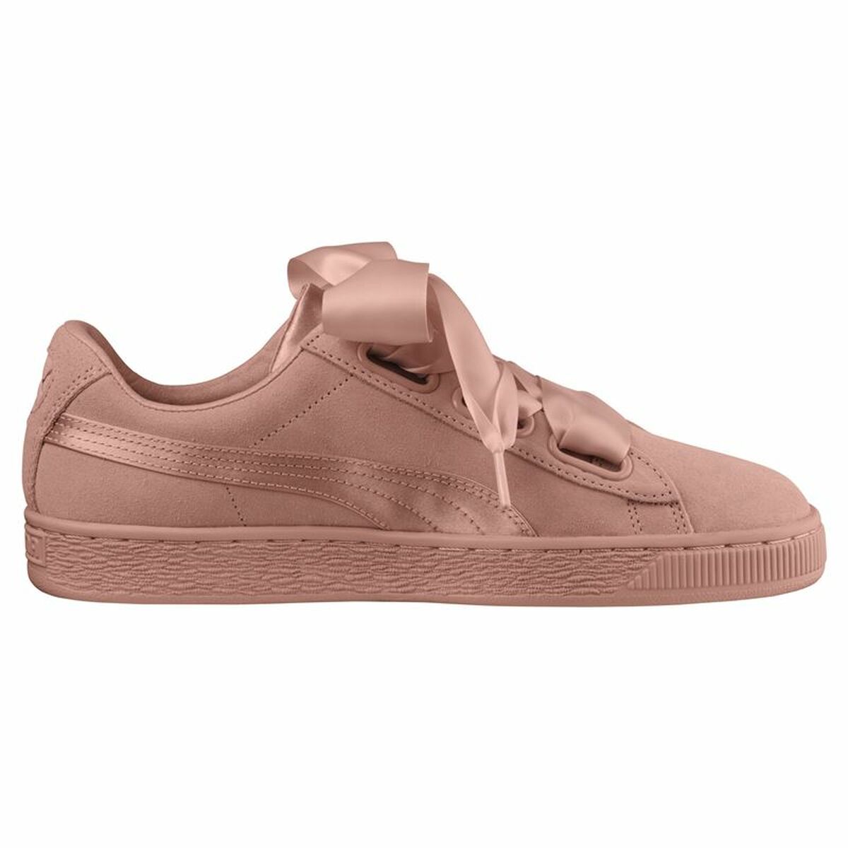 Женские спортивные кроссовки Puma Suede Heart Ep Жёлтый-3