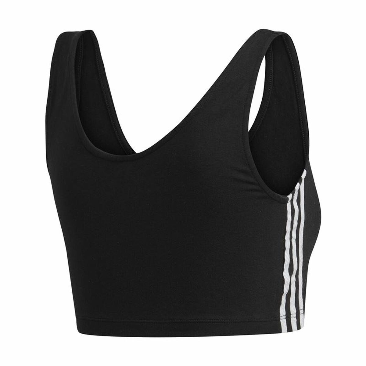 Спортивный бюстгальтер Adidas Чёрный-3
