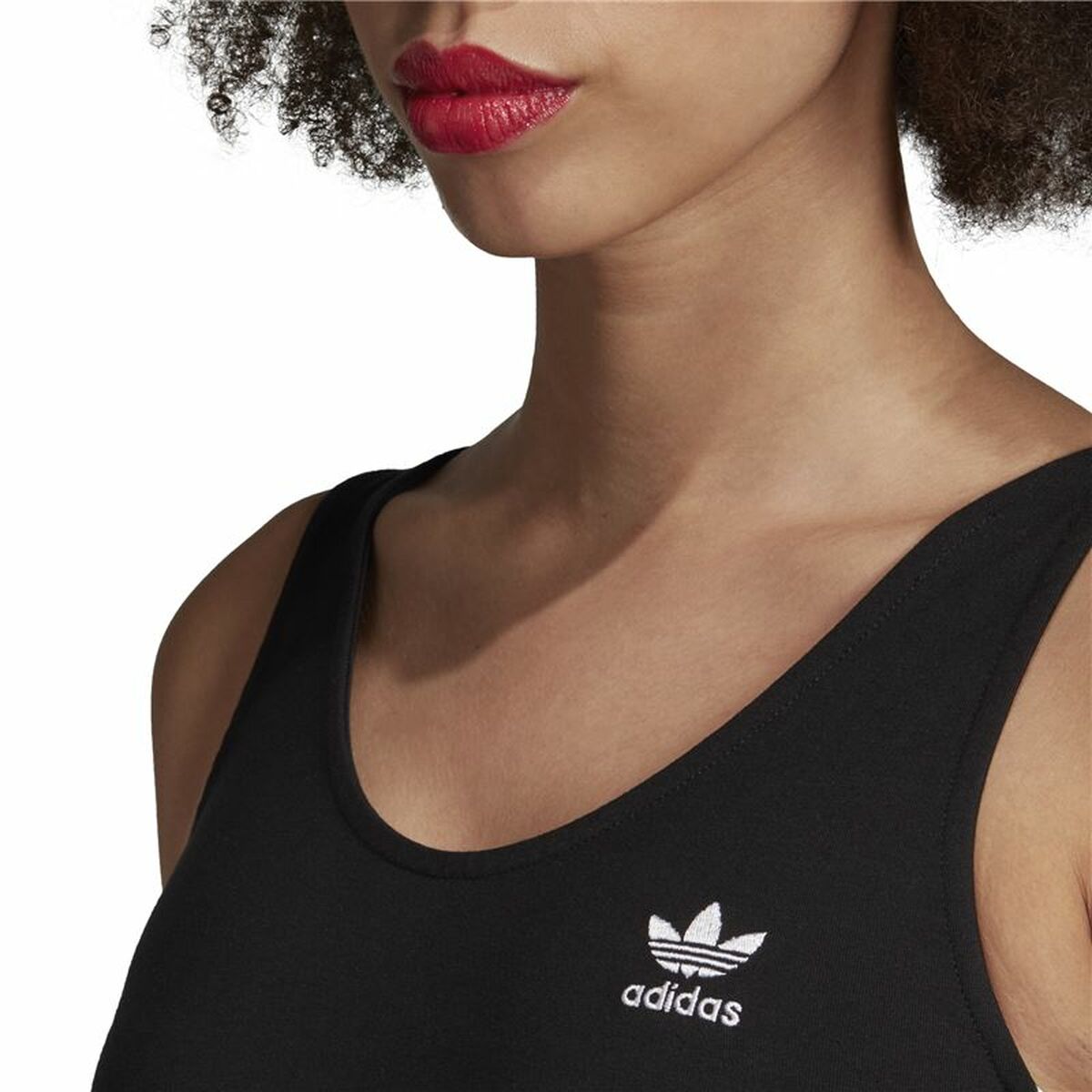 Спортивный бюстгальтер Adidas Чёрный-7