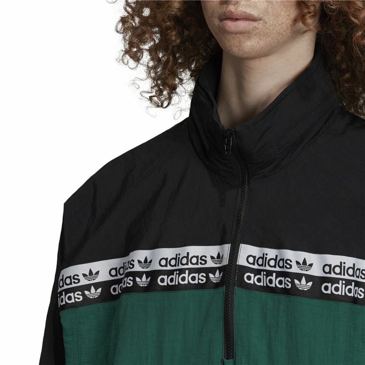 Мужская спортивная куртка Adidas Originals R.Y.V. BLKD 2.0 Track Темно-зеленый-8