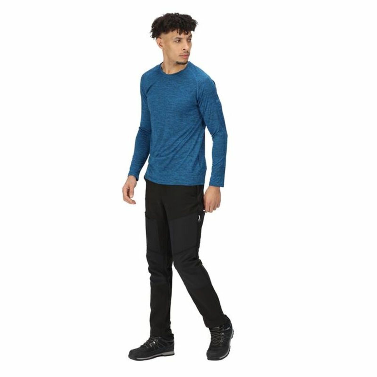 Regatta Questra IV Black Men's Long Sweatpants-5