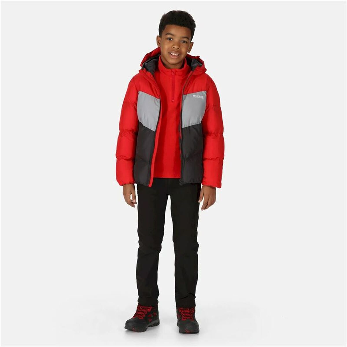 Детская спортивная куртка Regatta Lofthouse VI Красный С капюшоном-5