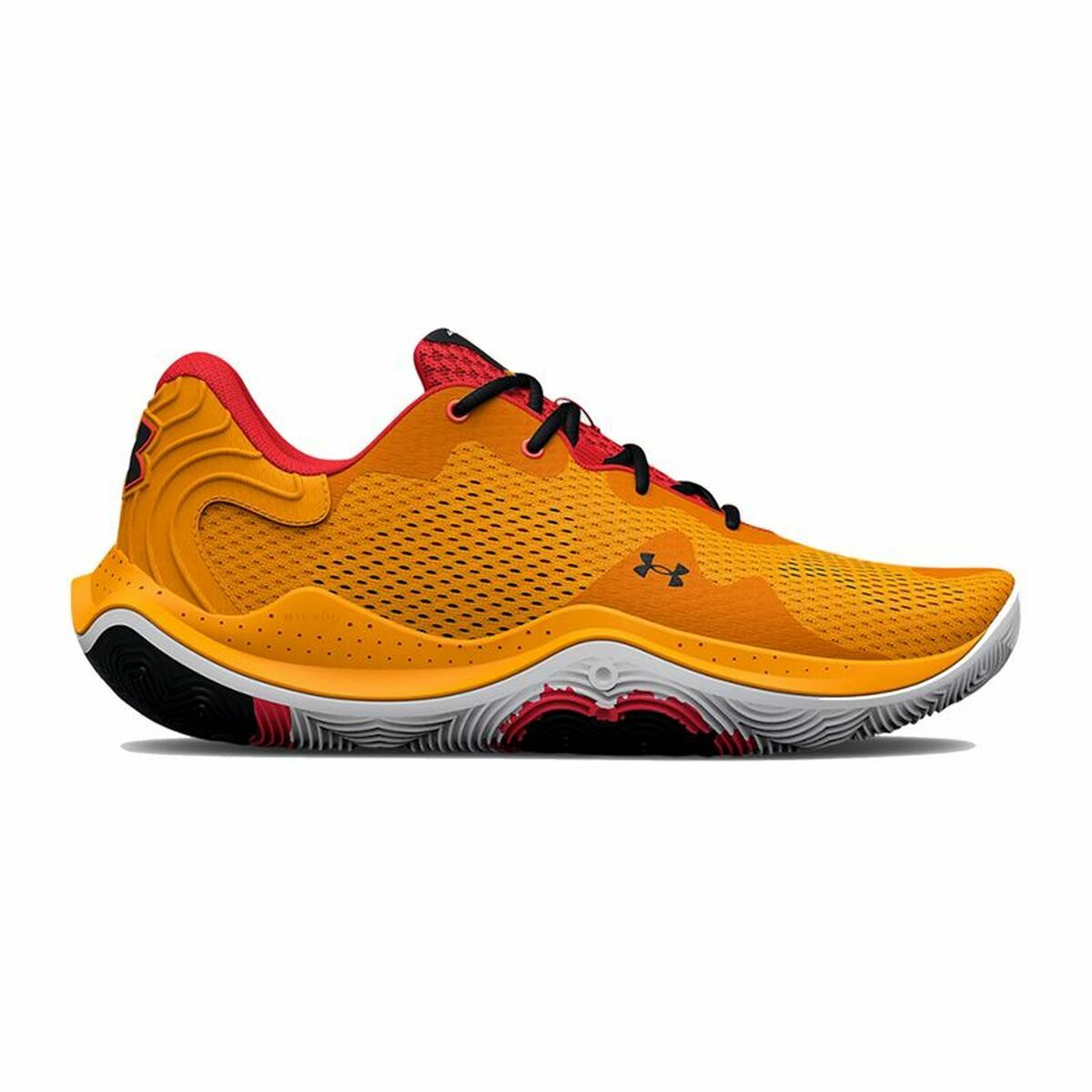 Баскетбольные кроссовки для взрослых Under Armour Spawn 4 Оранжевый Мужской-2